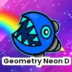 Geometry Neon Dash Rainbow